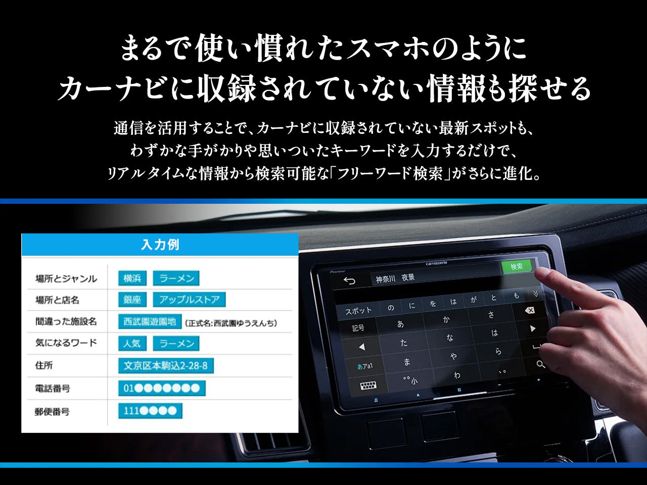 【オンラインショップ限定 GR86専用パッケージ(ZN8系)】9V型 ラージサイズ サイバーナビ AVIC-CQ912Ⅳ 新車・オーディオレス車用出張取付込み