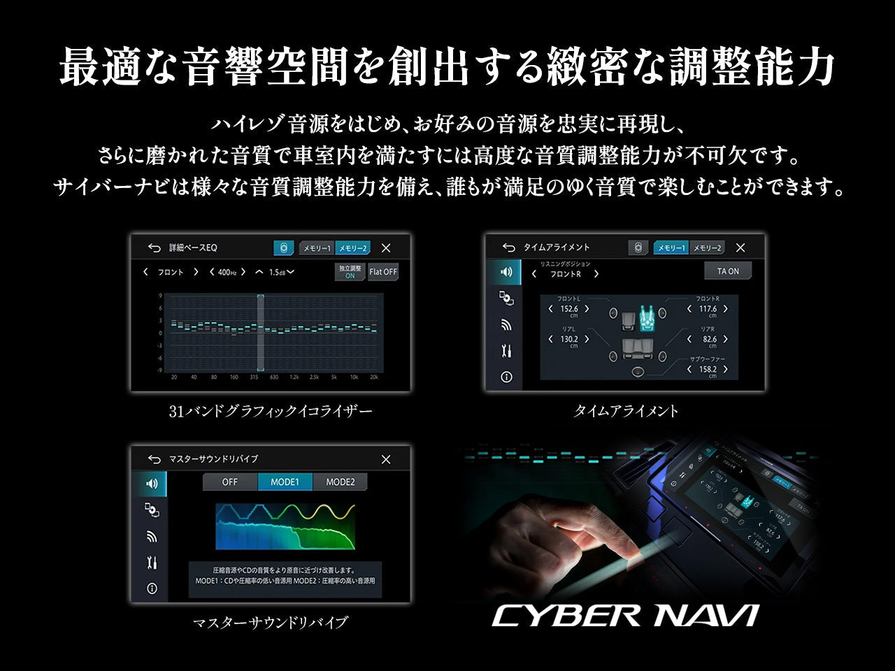 【オンラインショップ限定 GR86専用パッケージ(ZN8系)】9V型 ラージサイズ サイバーナビ AVIC-CQ912Ⅳ 新車・オーディオレス車用出張取付込み