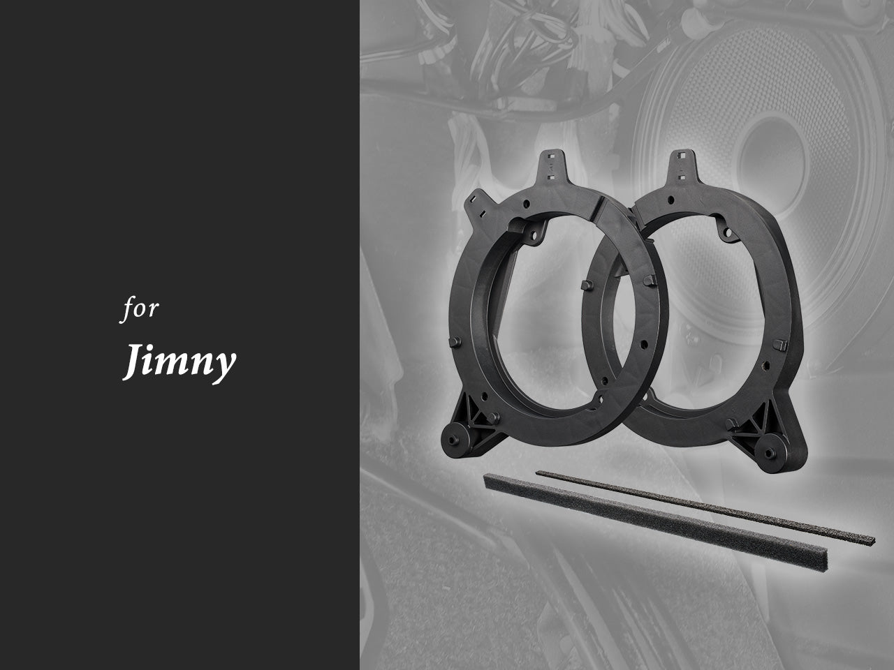 ジムニー専用 スピーカー取付キット UD-K129