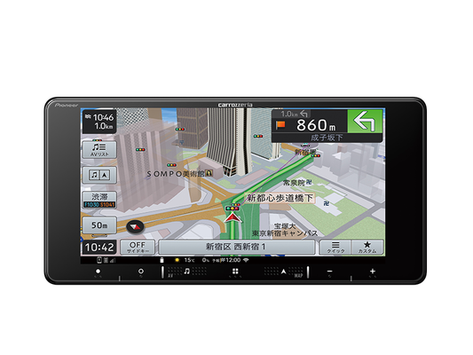 【旧モデル】カロッツェリア 7V型ワイドサイズ 楽ナビ AVIC-RW720