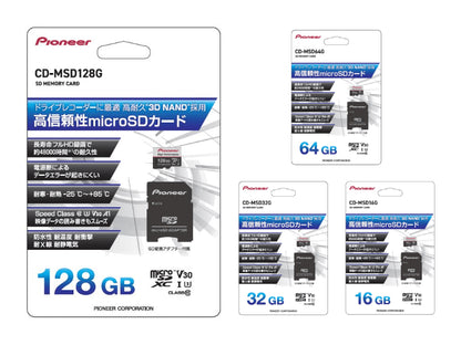 高信頼性microSDカード