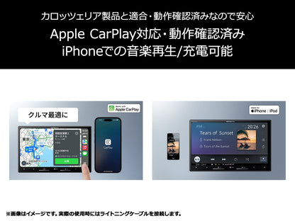 マグネットタイプ ライトニングケーブル(タイプA/ライトニング) 1m CD-U0310AL