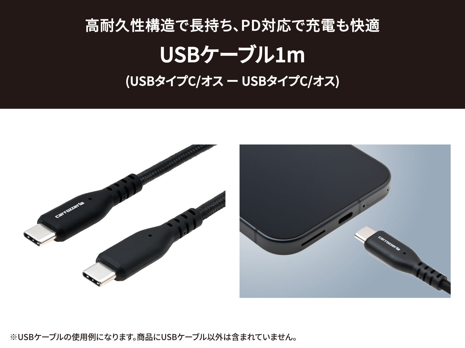 USBケーブル(タイプC/タイプC) 1m CD-U0610CC ｜パイオニア公式