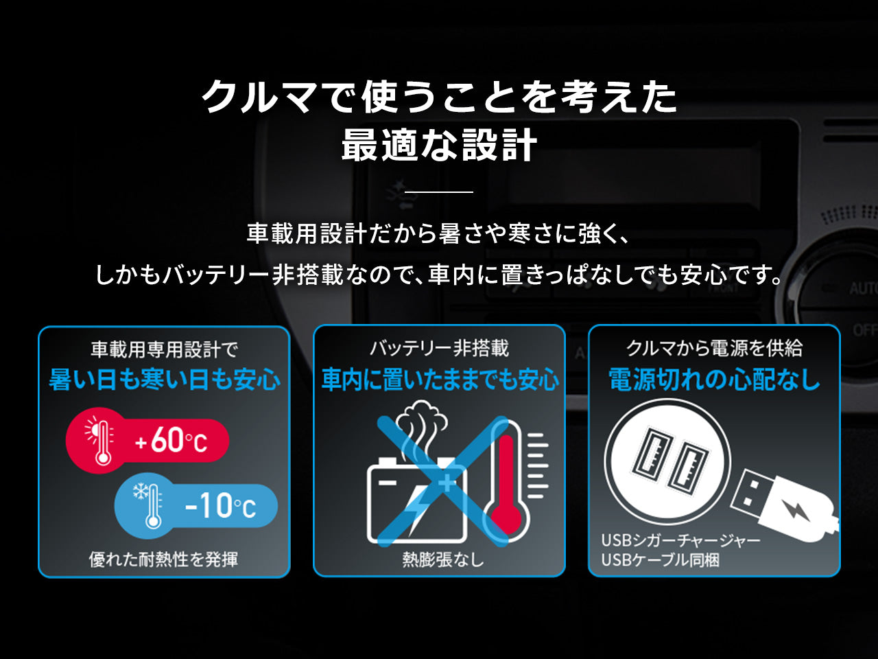 車載用Wi-FiルーターDCT-WR200D