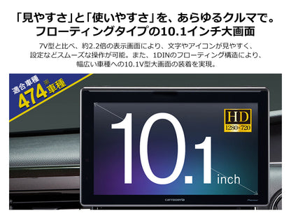 【オンラインショップ限定 フリード専用パッケージ(GT系) 】10.1V型 HD ディスプレイオーディオ DMH-SF1000 新車・オーディオレス車用出張取付込み