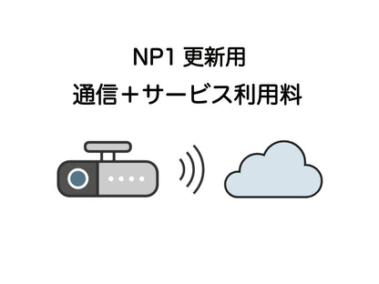NP1更新用 通信＋サービス利用料