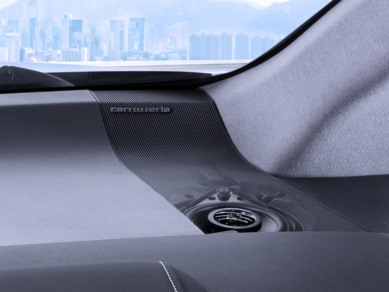 トヨタ車専用 9cm コアキシャル2ウェイスピーカー TS-H100-TY